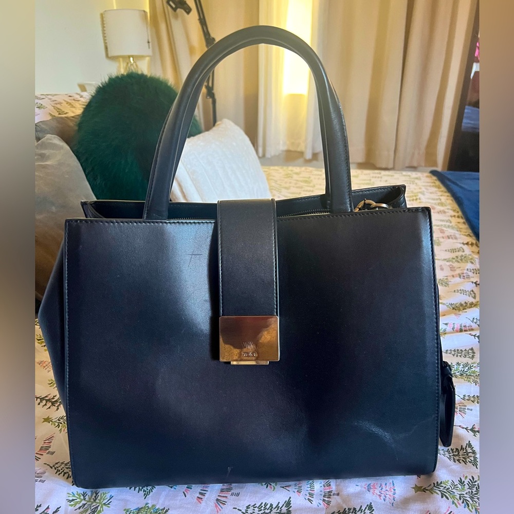 Tumi leather purse